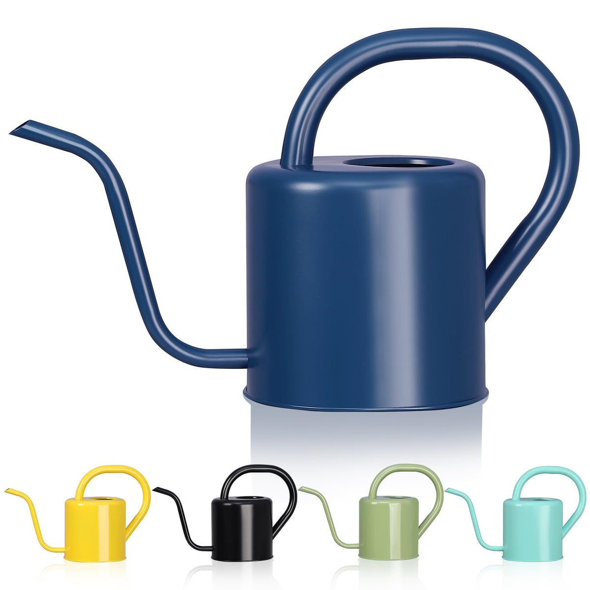 Gegemaoyi watering can with long spout delivering precise water to indoor pots.