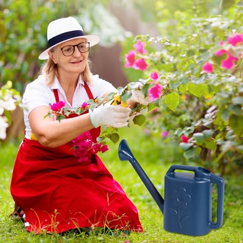 gegemaoyi shatterproof polymer watering can for durable garden use