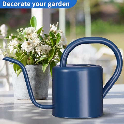 Gegemaoyi watering can wide mouth opening makes refilling quick and spill-free.