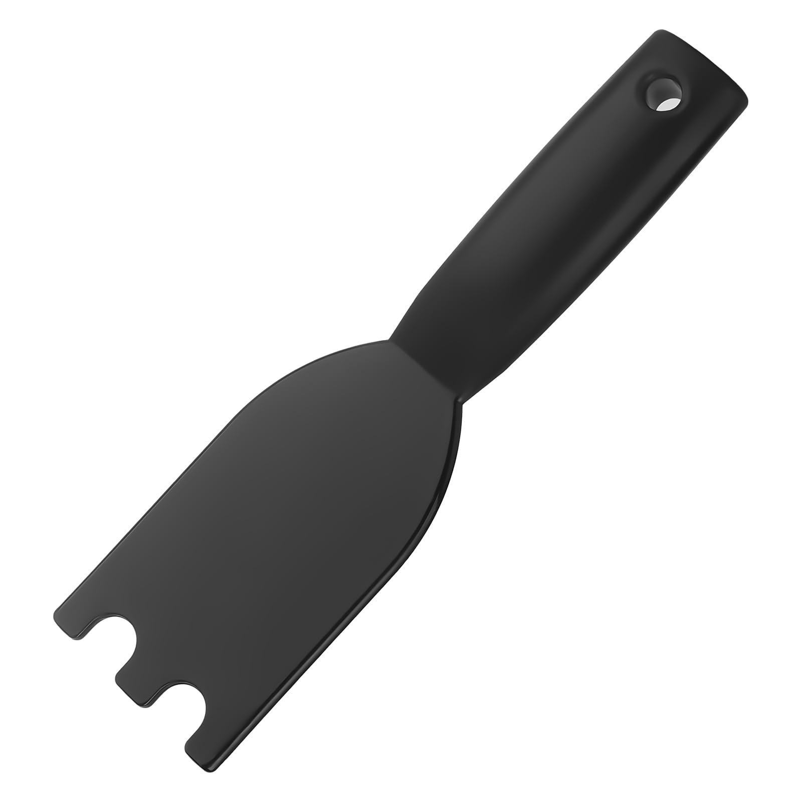Gegraterwa grill scraper for Foreman grooved grills removes burnt residue safely.