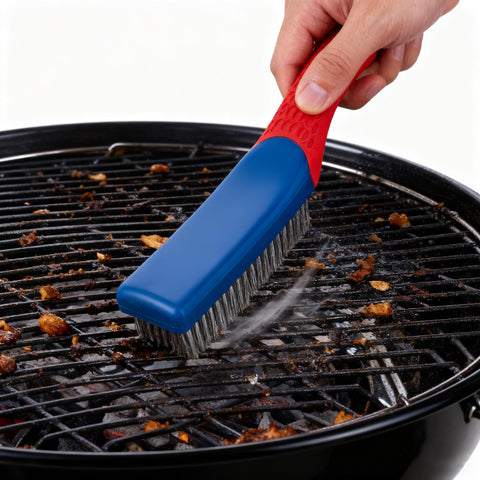 Gegraterwa wire brush multi-surface cleaning for ovens, grills, and pipes.