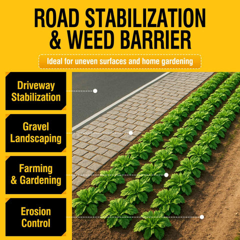 GEIGUIWA permeable barrier for greenhouse and outdoor beds