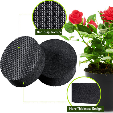 Geiserailie durable pot feet under pot providing stable support for heavy pots.