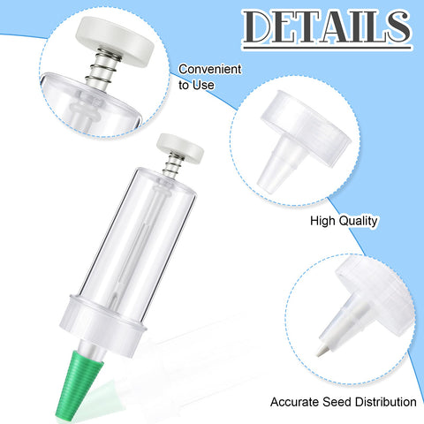 Geiserailie garden planter tool eases small seed sowing in pots and trays