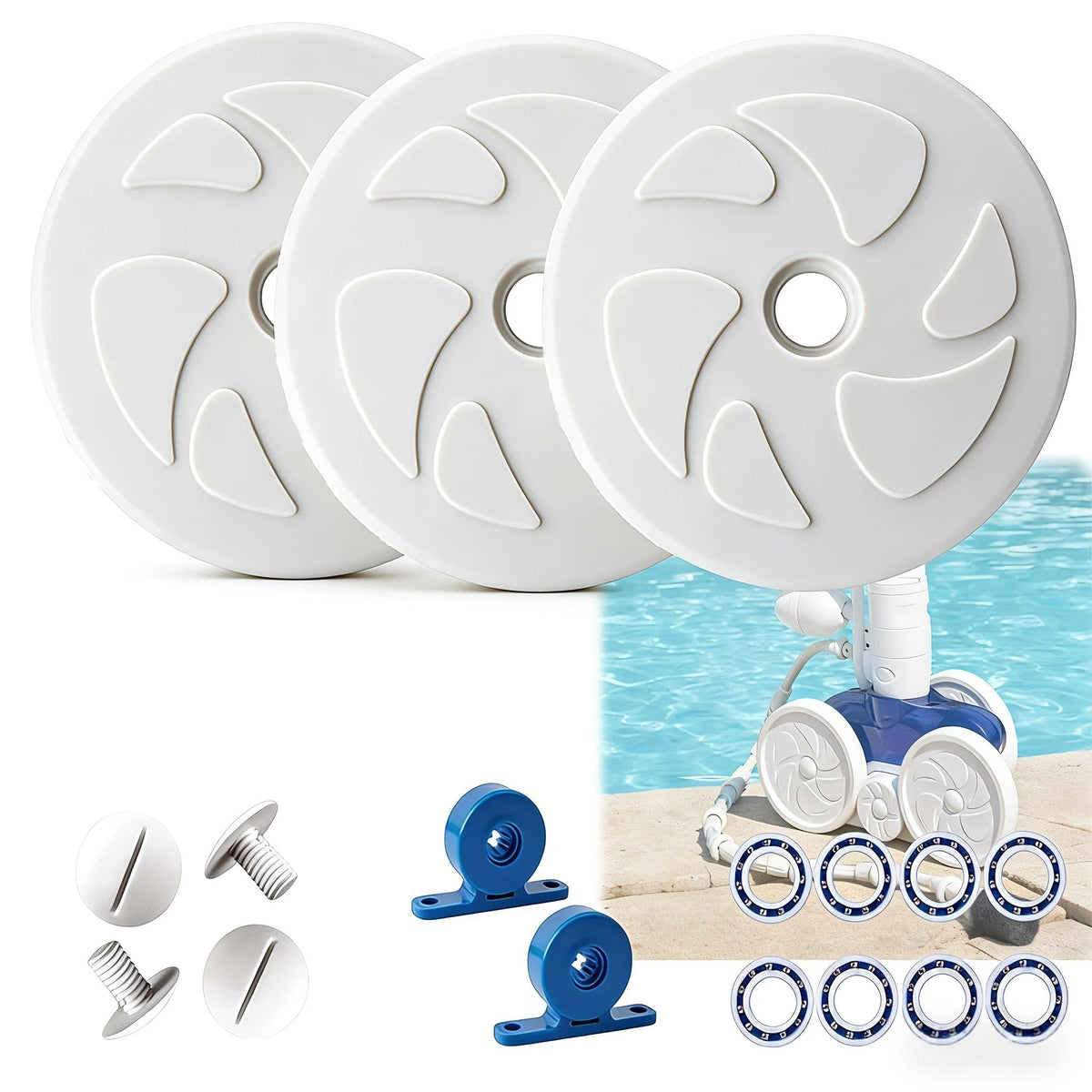 Gekufa Polaris 180-280 rebuild kit improving pool cleaner reliability