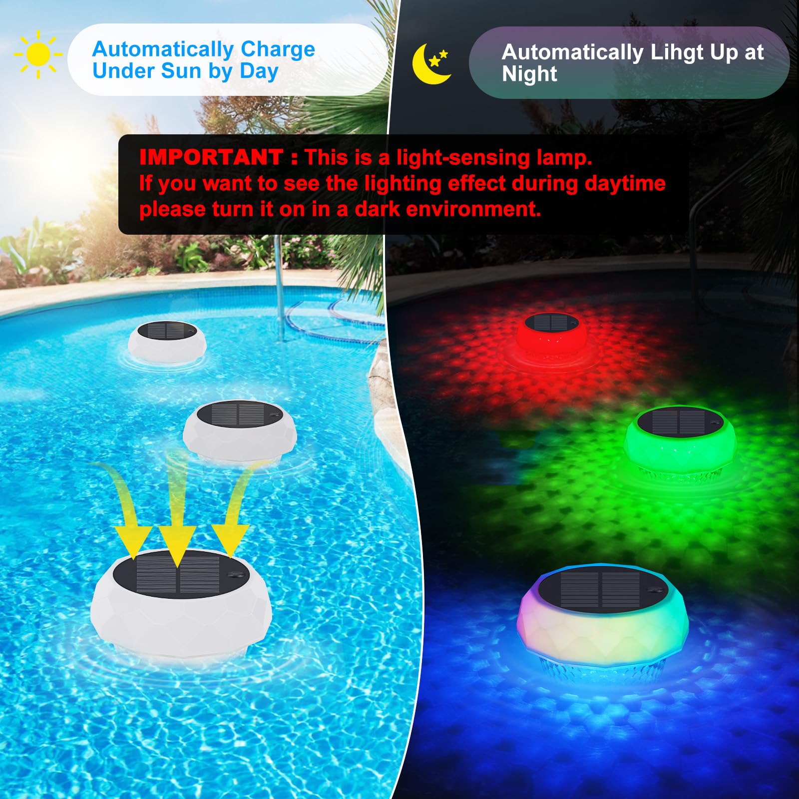 Gemce 4x3 inch chlorine tablet holder showing large capacity and controlled release.