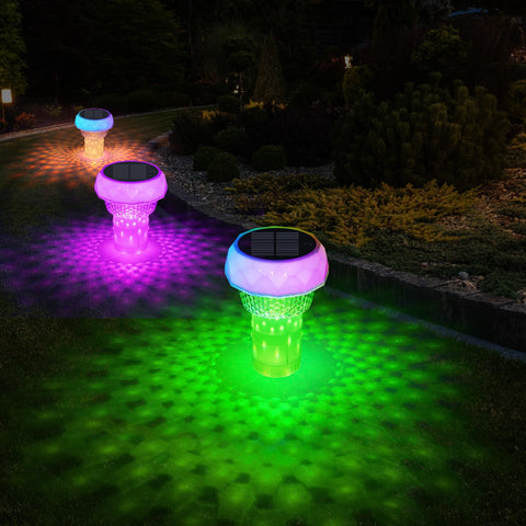 Gemce multi-purpose design can decorate gardens or enhance pool parties.