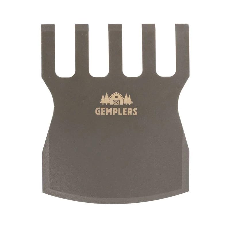 Gempler's rake hoe full-length view shows 55-inch reach.