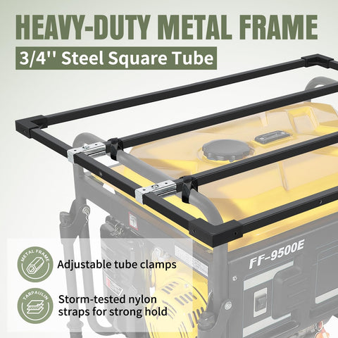 GenArmor flip-top refuel access for quick maintenance.
