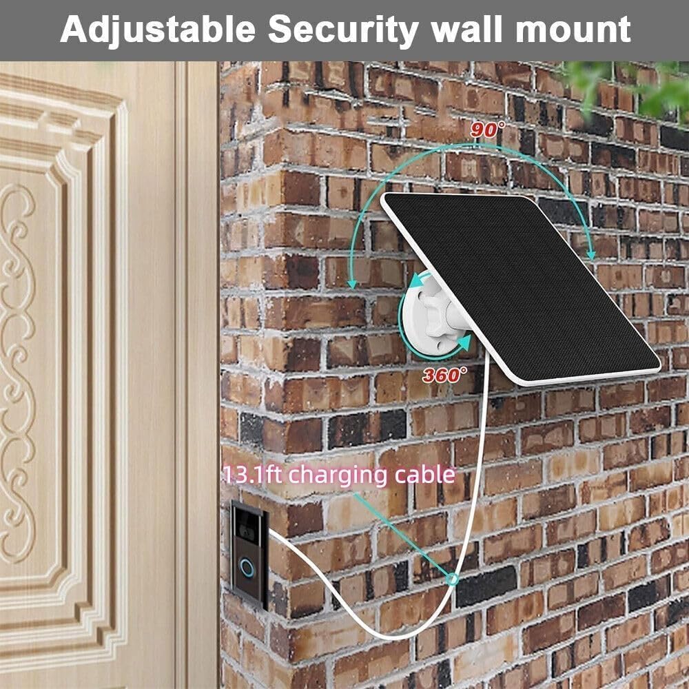 GENDOING weatherproof alloy design withstands snow and rain outdoors.