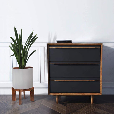 Gendral Forwepup living room plant stand enhances decor and visibility.