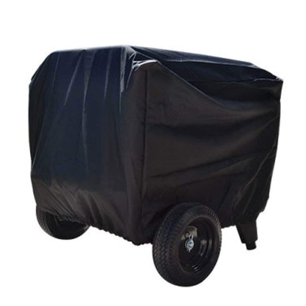 Generac 6811 portable storage cover on a generator showing rain and dust protection.