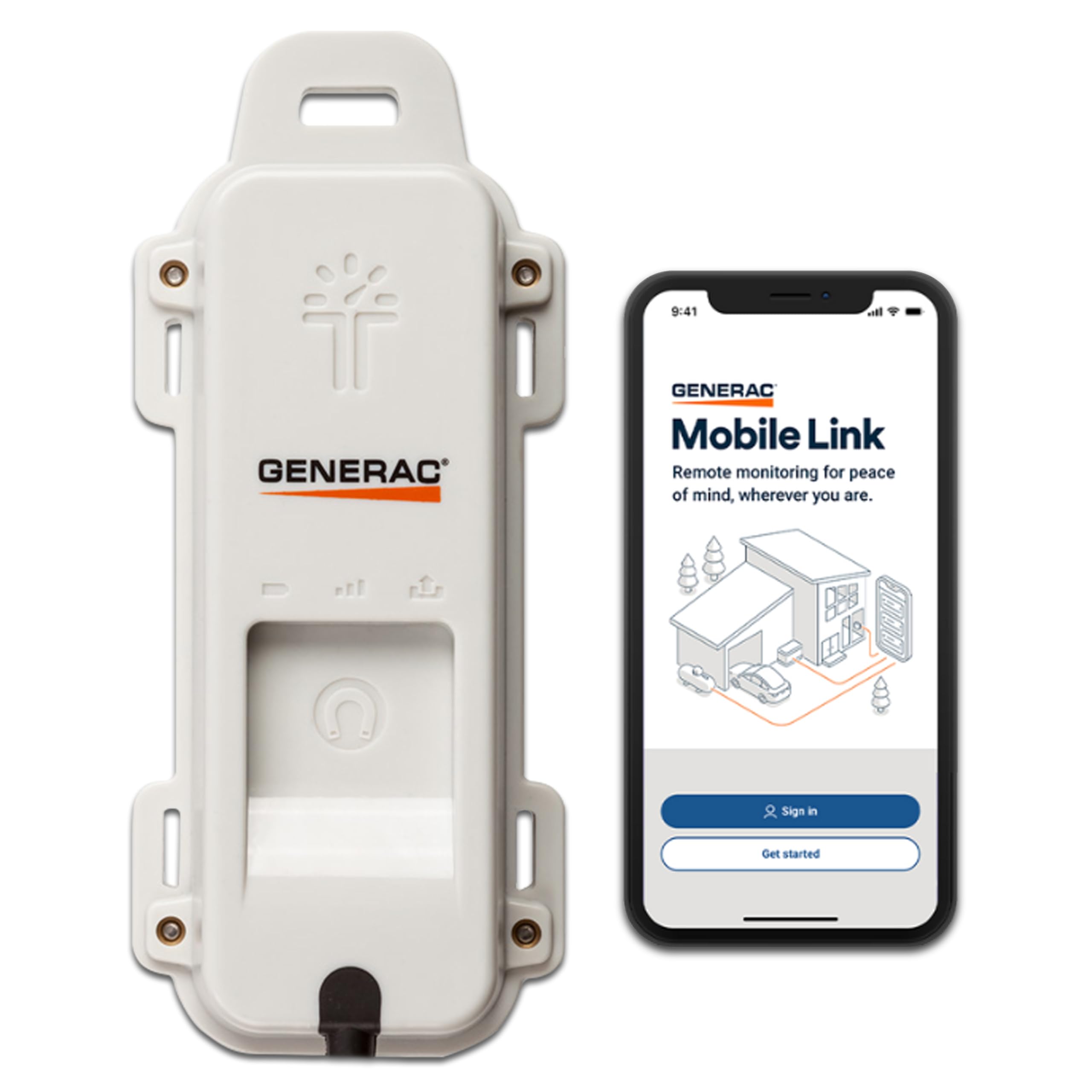 Generac 7009 LTE propane tank monitor shows real-time fuel levels for smarter deliveries.