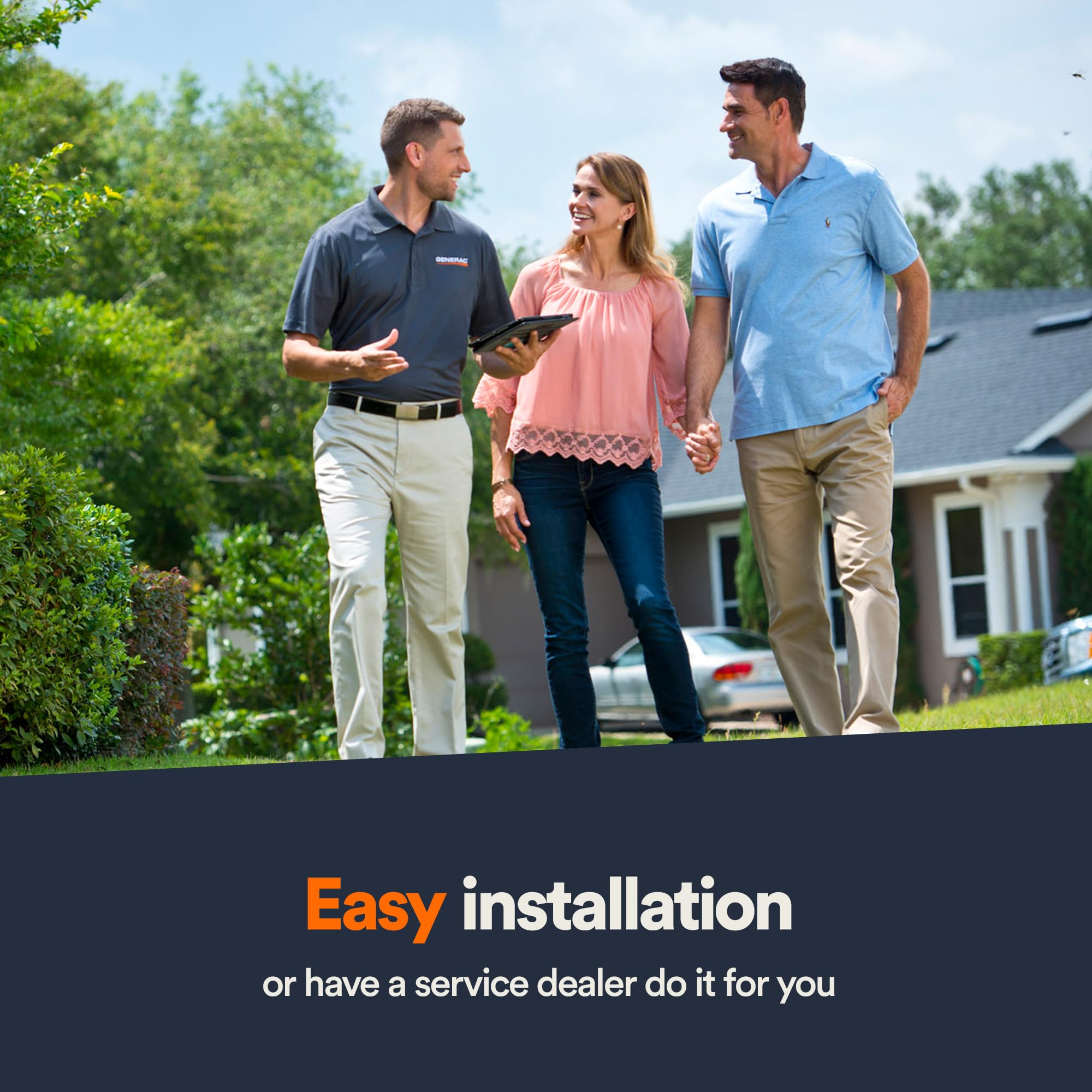 Generac 7009 magnetic back mount allows flexible placement.