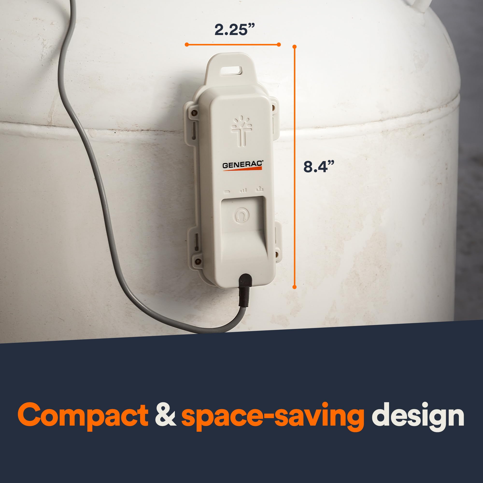 Generac 7009 works with remote-ready R3D dial for easy installation.