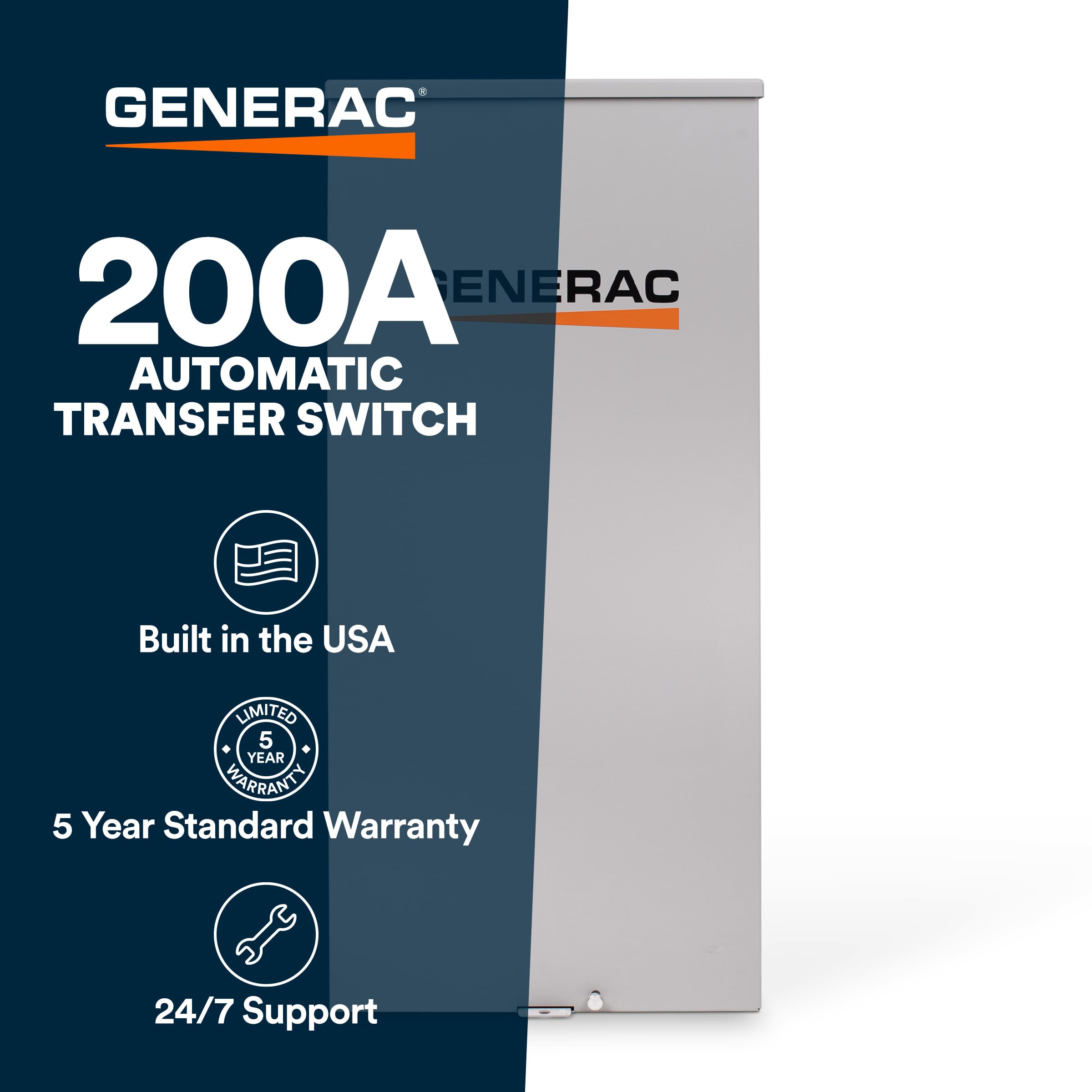 Generac fast-mount enclosure simplifies installation on common residential surfaces.