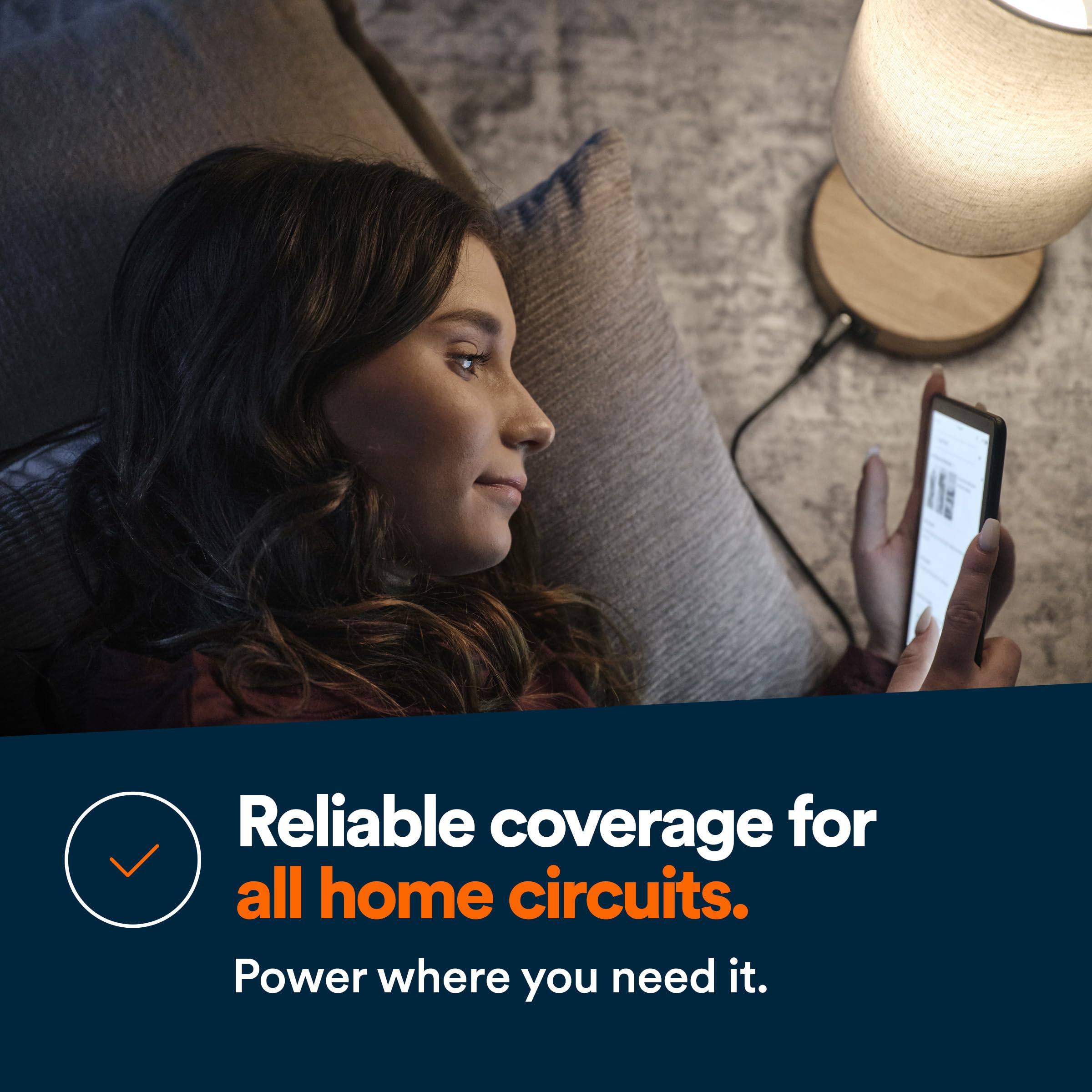 Generac outdoor enclosure transfer switch built for weather-resistant residential use.