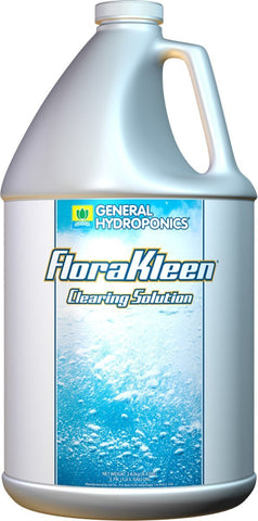 General Hydroponics FloraKleen bottle for flushing salts to support healthier harvests