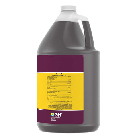 General Hydroponics Flora Micro labeled ingredients list trace elements.