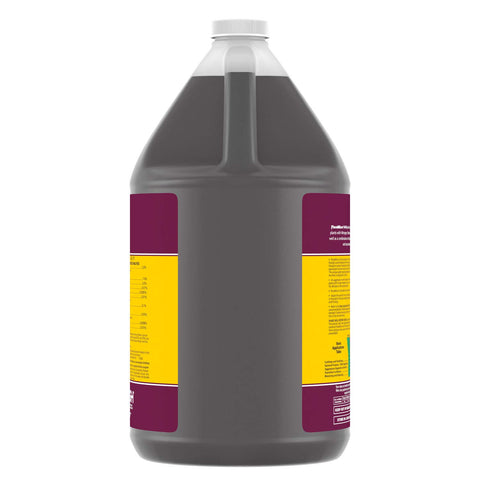 General Hydroponics Flora Micro 5-0-1 pouring action demonstrates easy mixing for hydroponics.