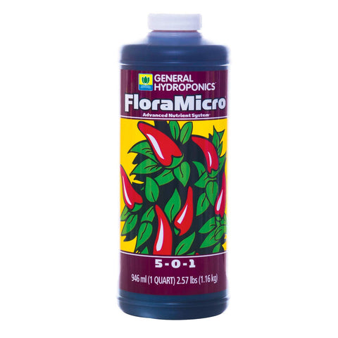 General Hydroponics FloraBloom bottle supporting flowering with phosphorus and potassium.