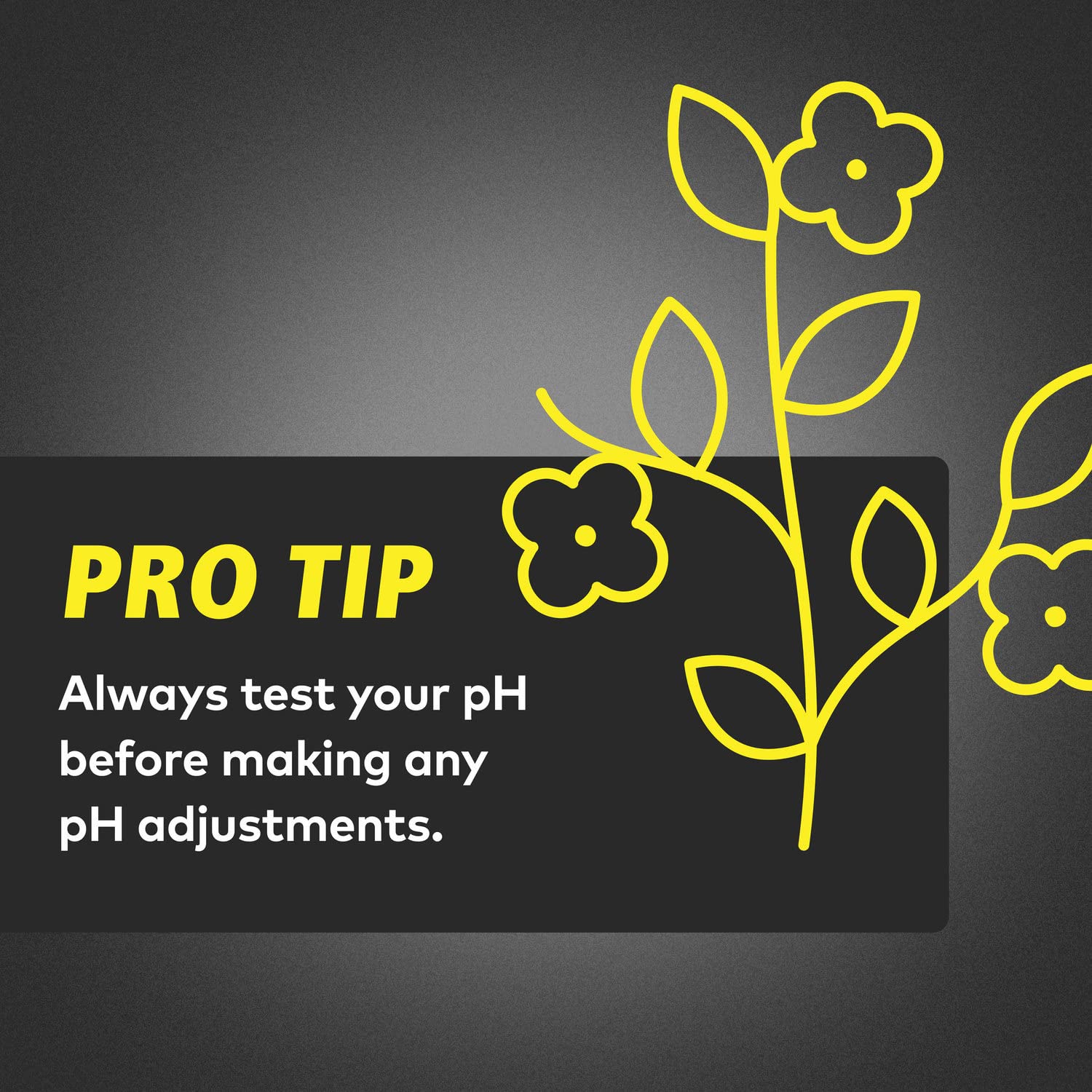 General Hydroponics pH Up Liquid Premium in-reservoir use supports stable nutrient mix.