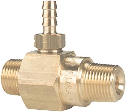 General Pump 100775 chemical injector shown inline for efficient, targeted cleaning workflows