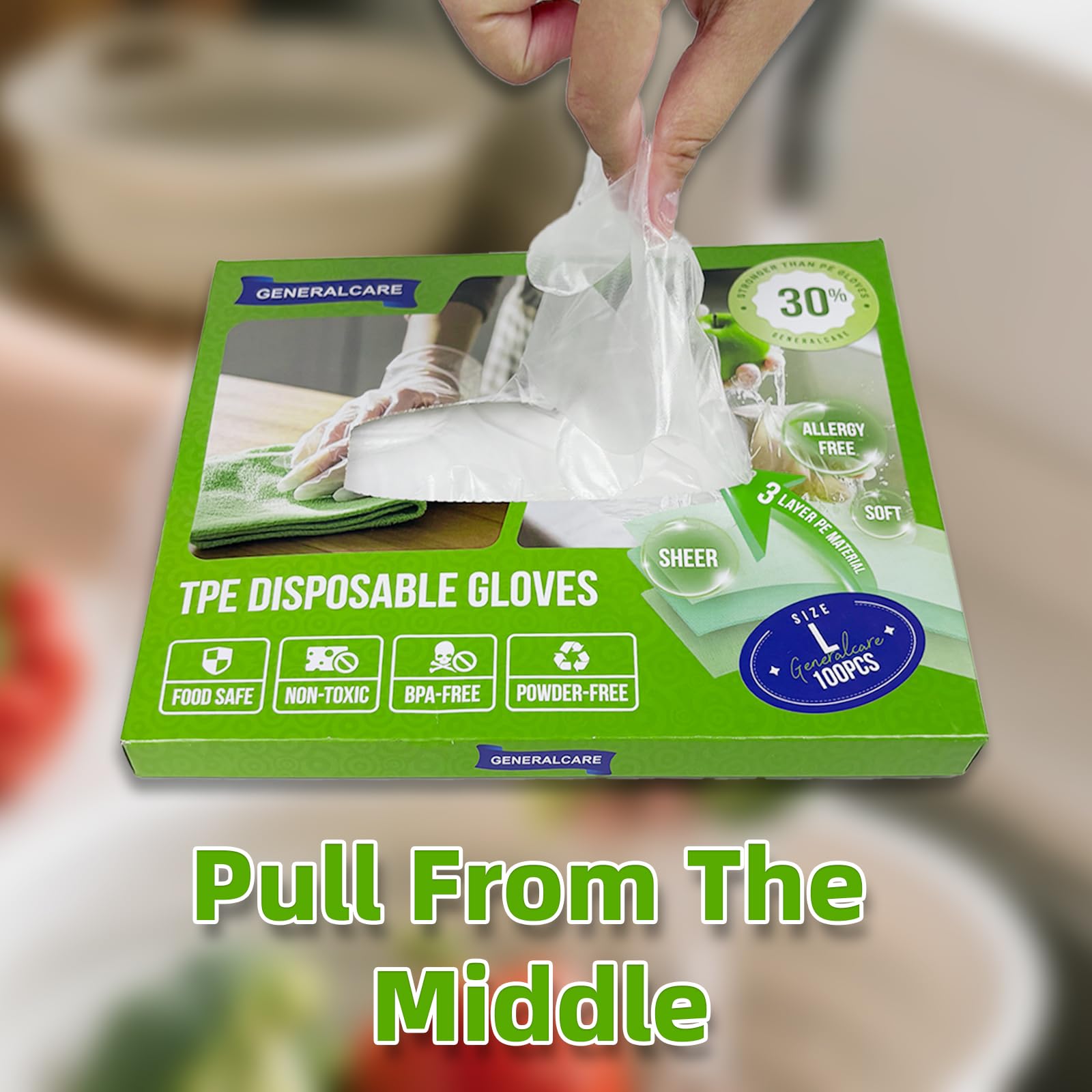 GeneralCARE bulk packs of 100 or 400 for home or business use.