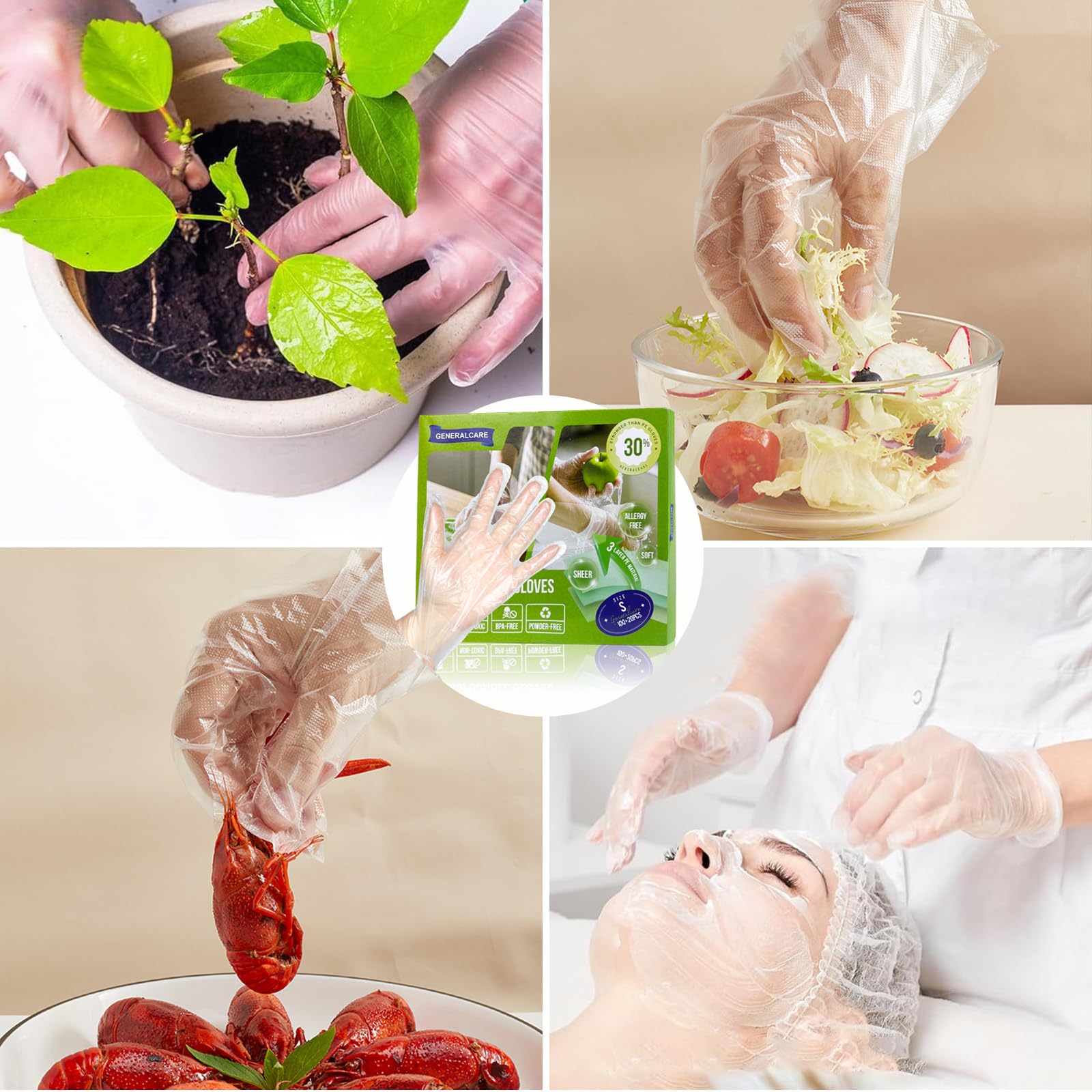 GeneralCARE gloves store easily, keeping protection ready for busy days.