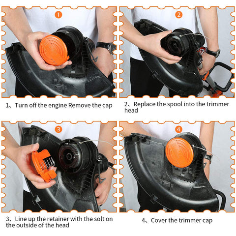 Generep compatible with Black+Decker models, broad fit across many trimmers.