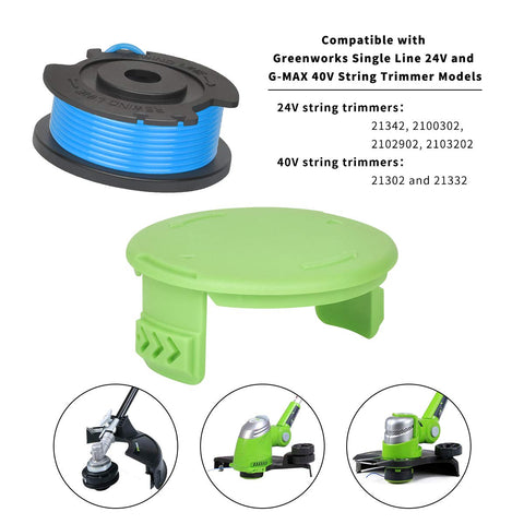 Generep 0-065 inch nylon trimmer line on a compact spool.
