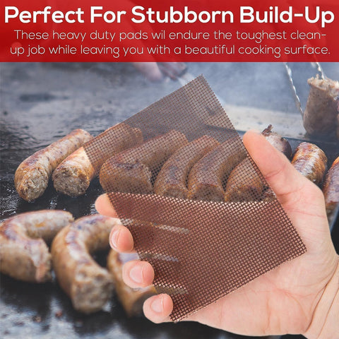 Generic grill screen used on griddle to restore shine safely.
