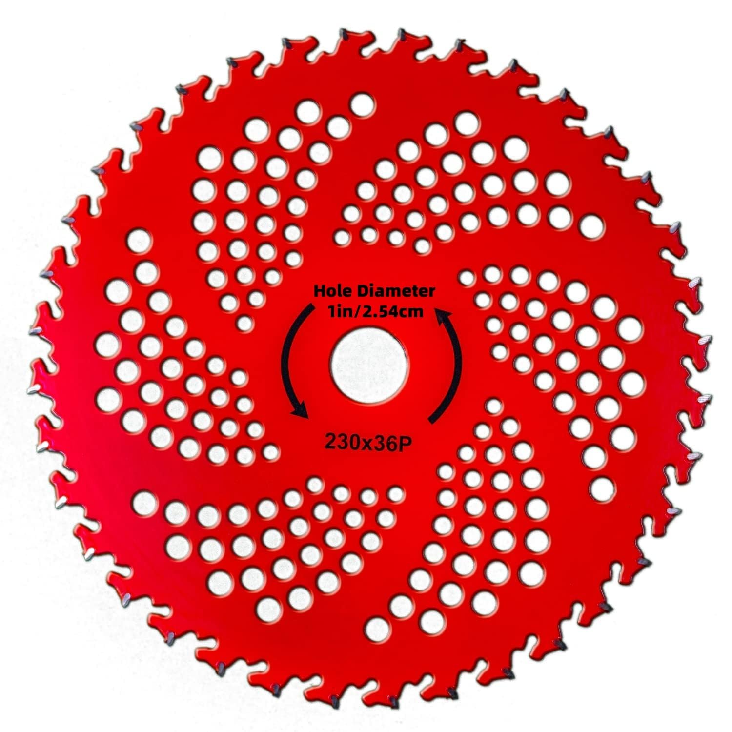 Generic 2-pack 9-inch carbide brush cutter blades ready for quick yard maintenance