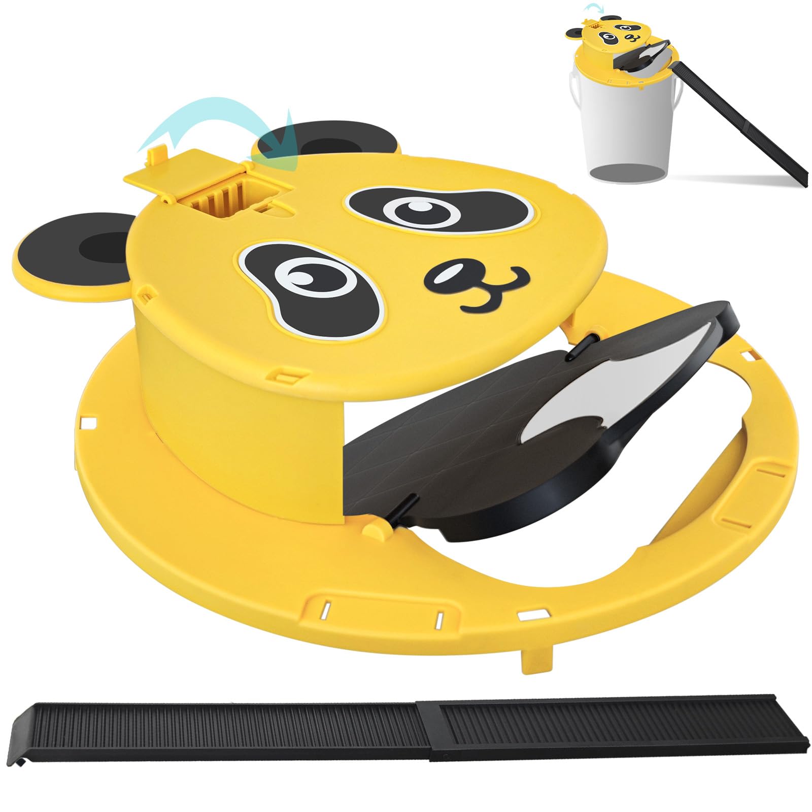 Generic 3-pack mouse trap bucket overview for versatile indoor and outdoor use.