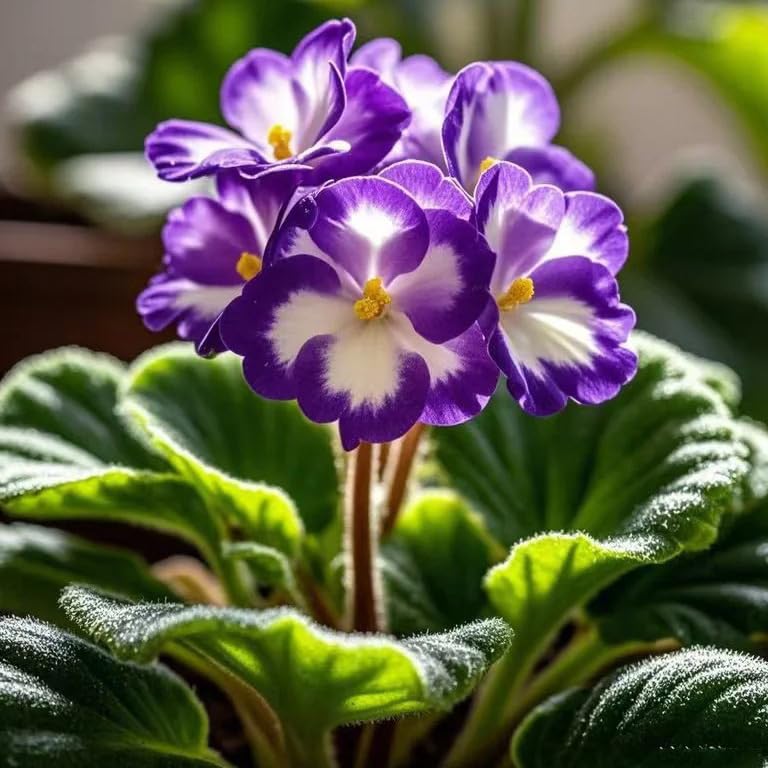 Generic African violet seeds collection for compact indoor borders