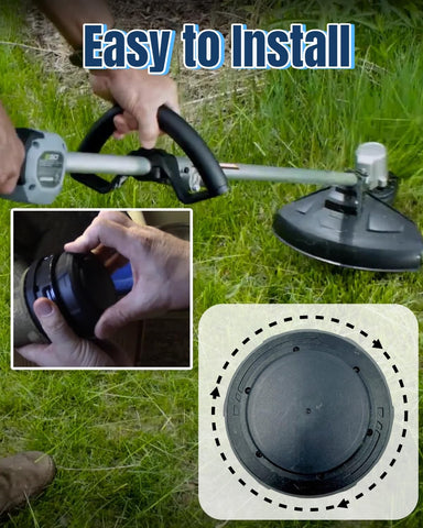 AH1530 bump cap installation view, simple, tool-free swap.