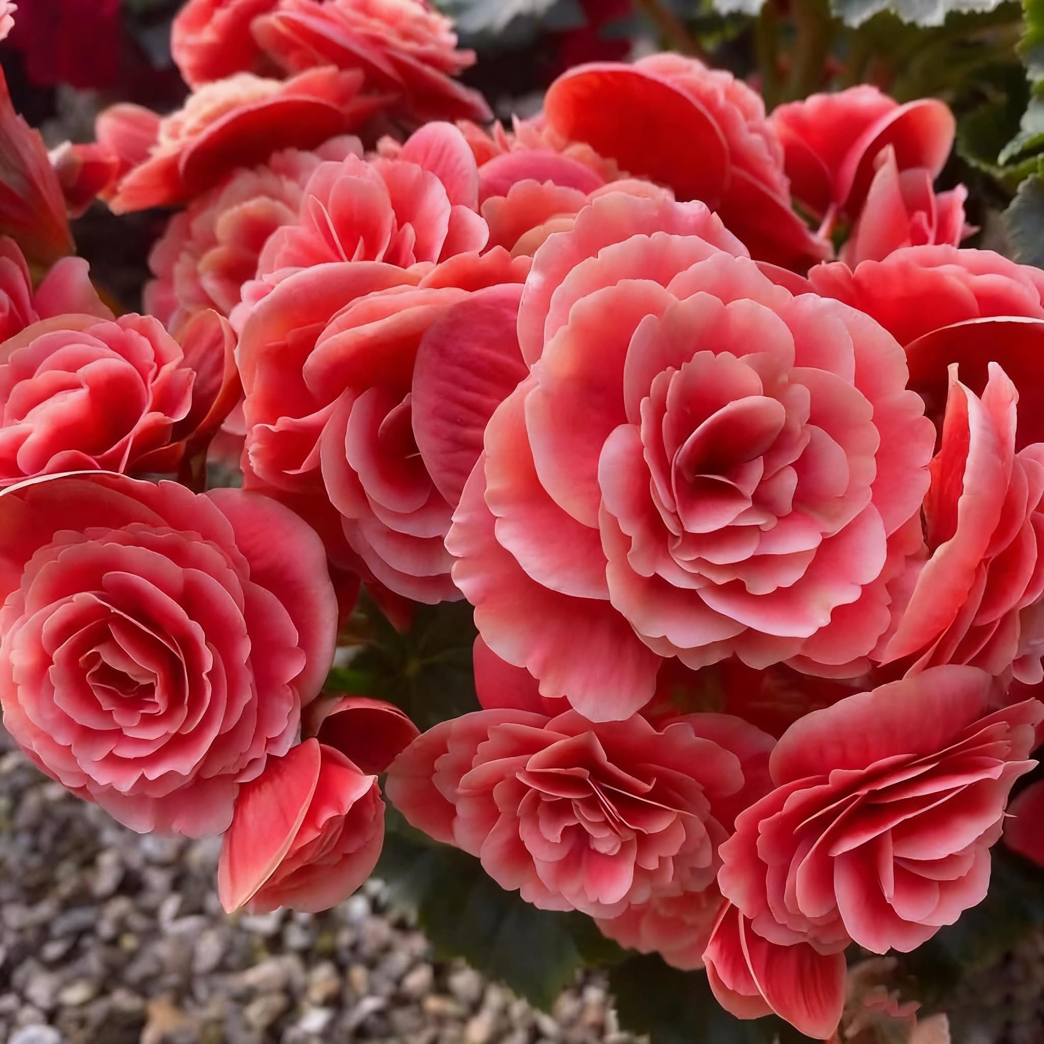 Generic Begonia Seeds as a tender perennial for mild climates or indoors.