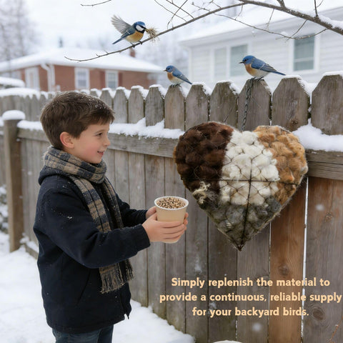Generic Bird Nests Material Holder keeps nest materials tidy and accessible.