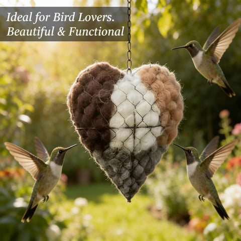Ideal gift for bird watchers and gardeners seeking unique wildlife decor.