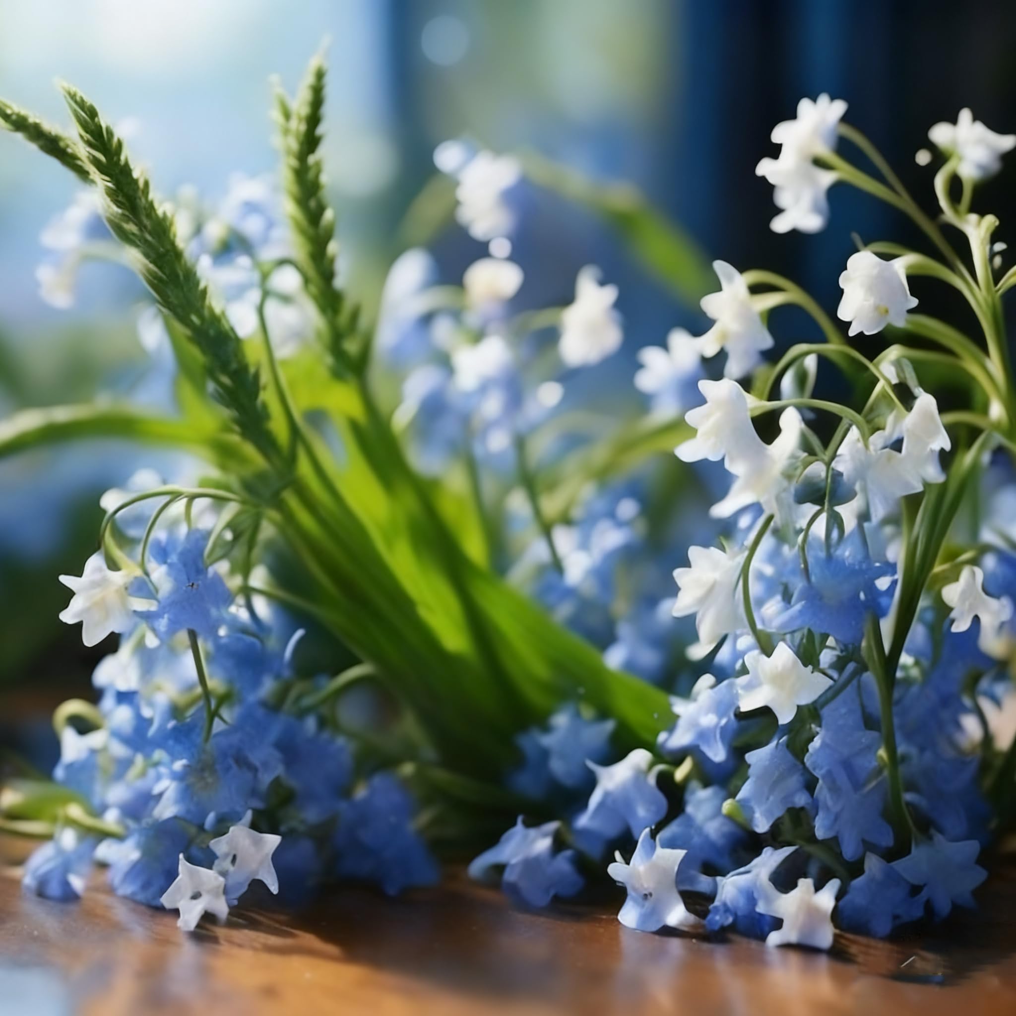 Generic Campanula seeds for containers add color to patios and balconies.