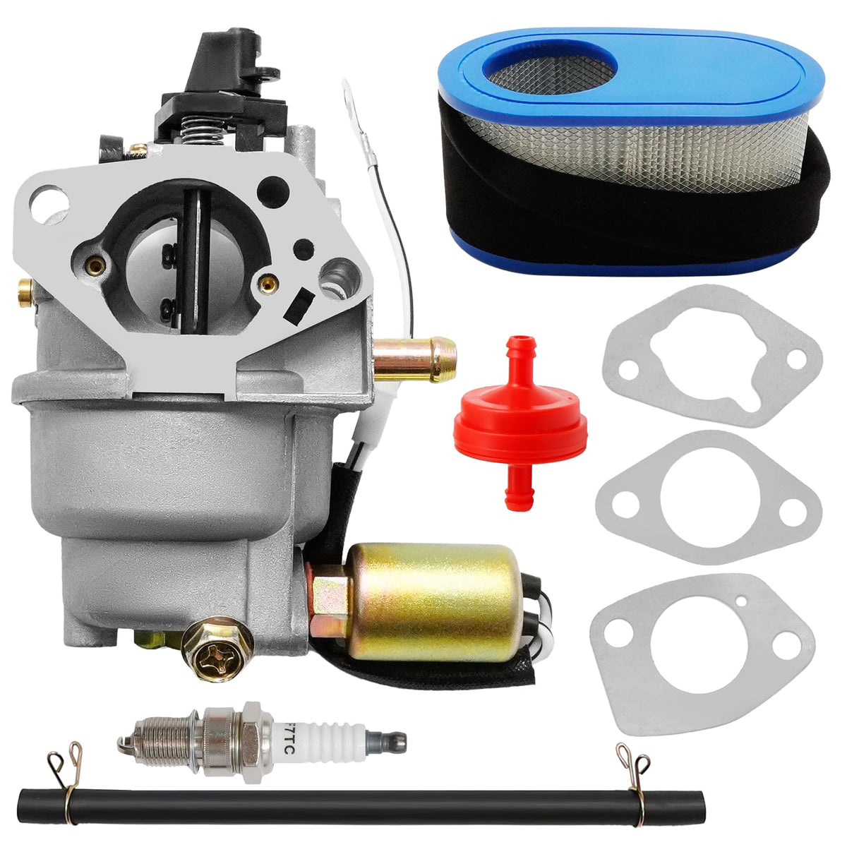 Generic carburetor replacement for Cub Cadet CC30 CC760ES improves starting reliability.