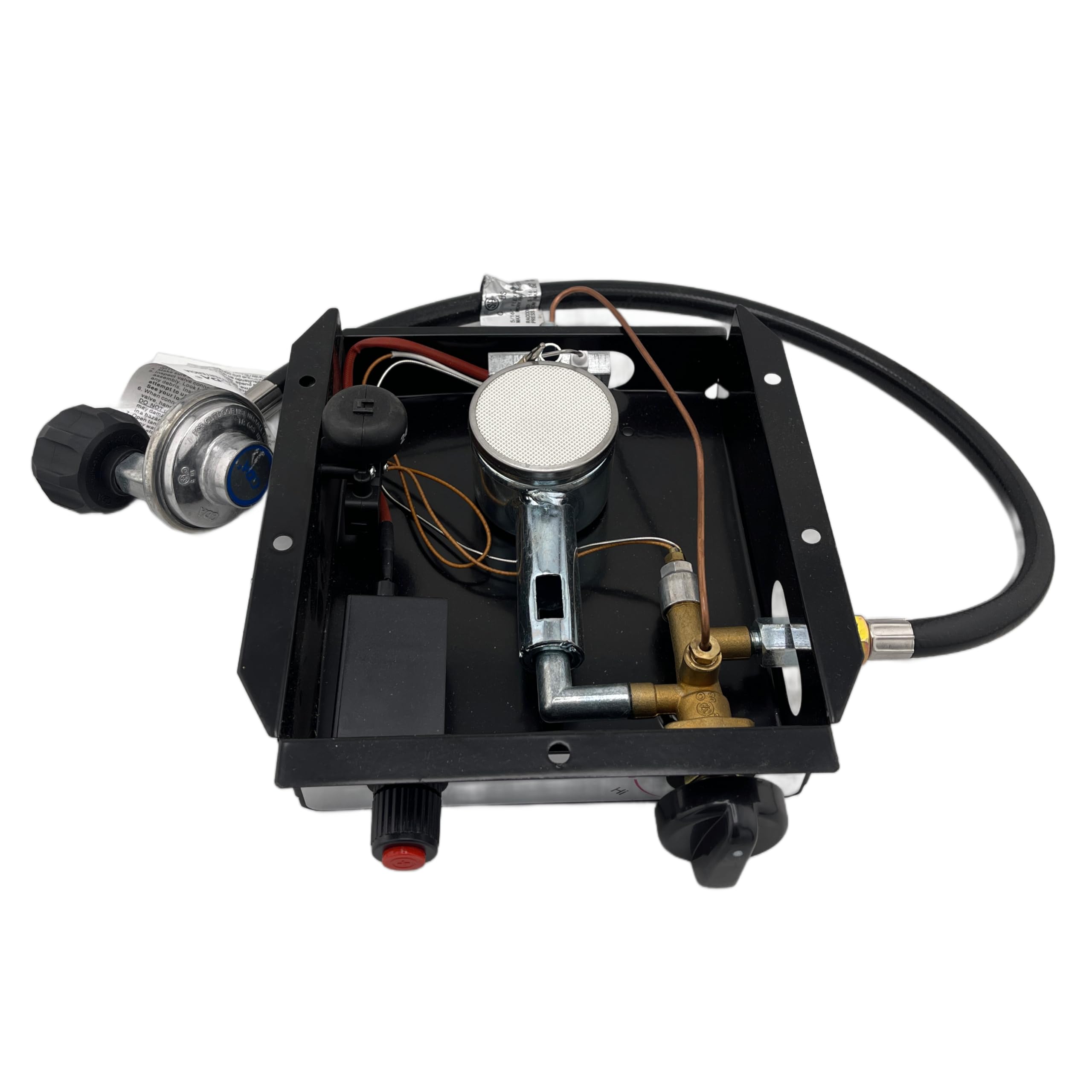 Generic control box assembly for easy replacement and safer operation.