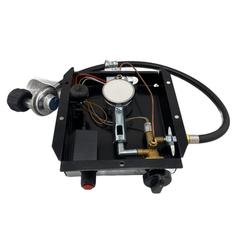 Generic control box assembly for easy replacement and safer operation.