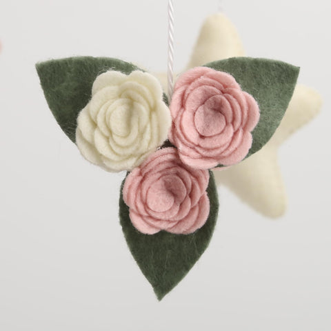 Generic Deer Hanging Mobile serves as nursery decor that adds a soothing focal point.