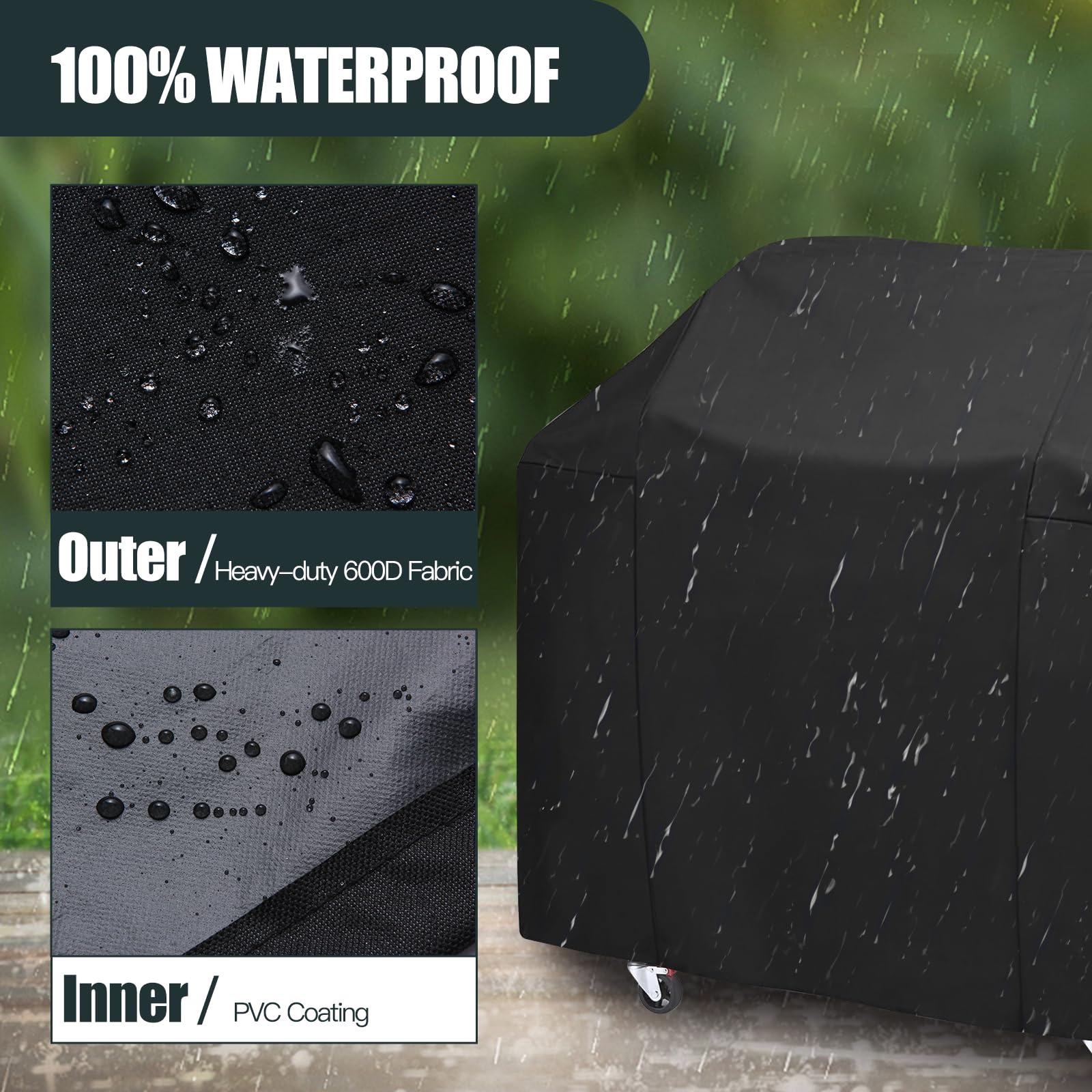 Easy-clean design allows quick rinsing to remove dirt.