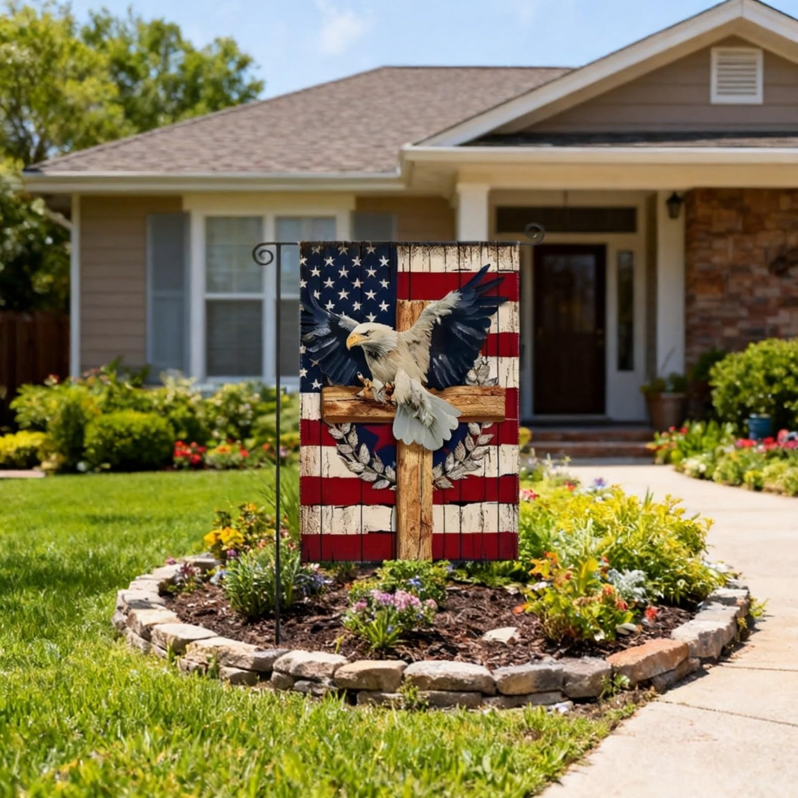 Generic gift-ready flag for veterans, churches, and events