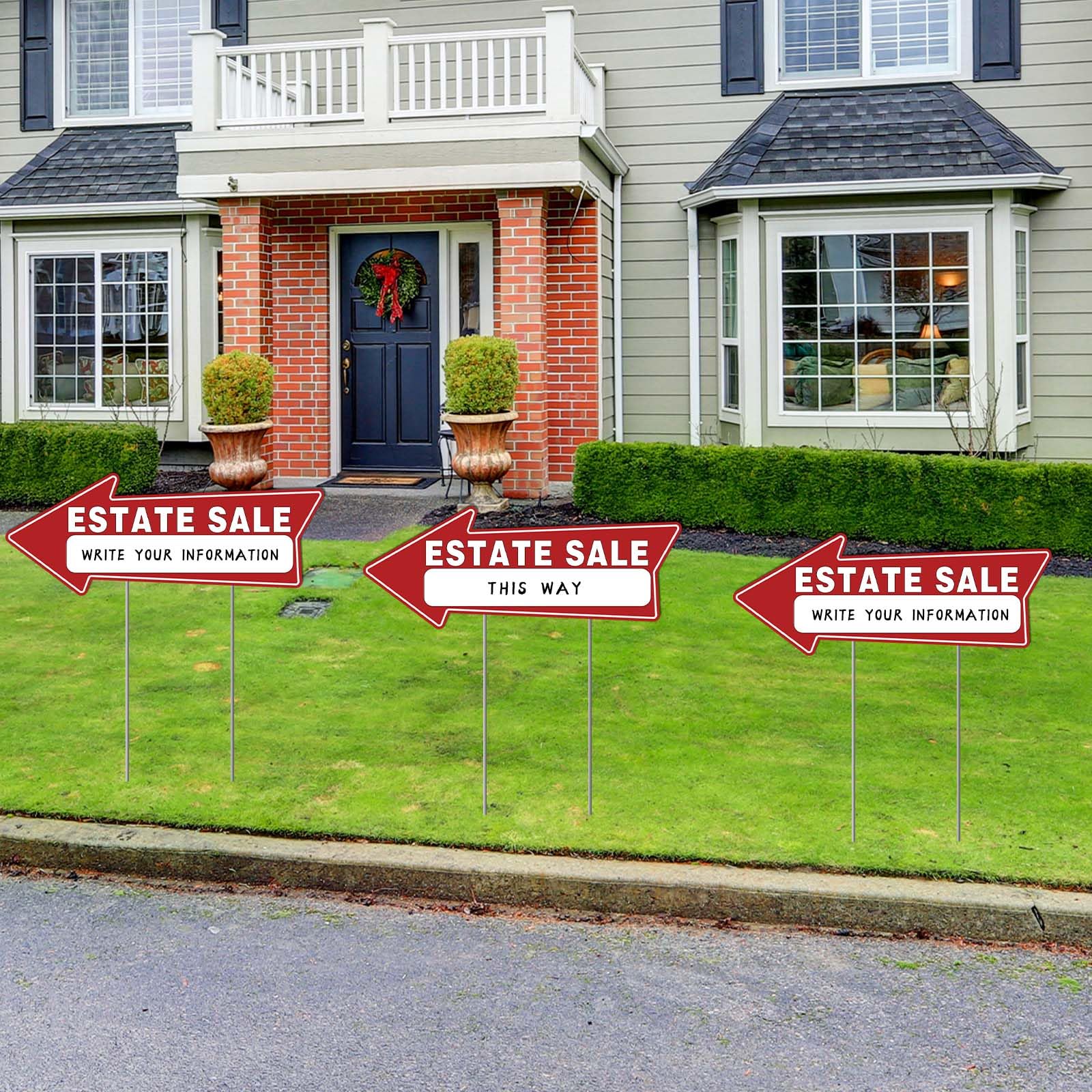 20 self-adhesive pricing labels for quick tagging.