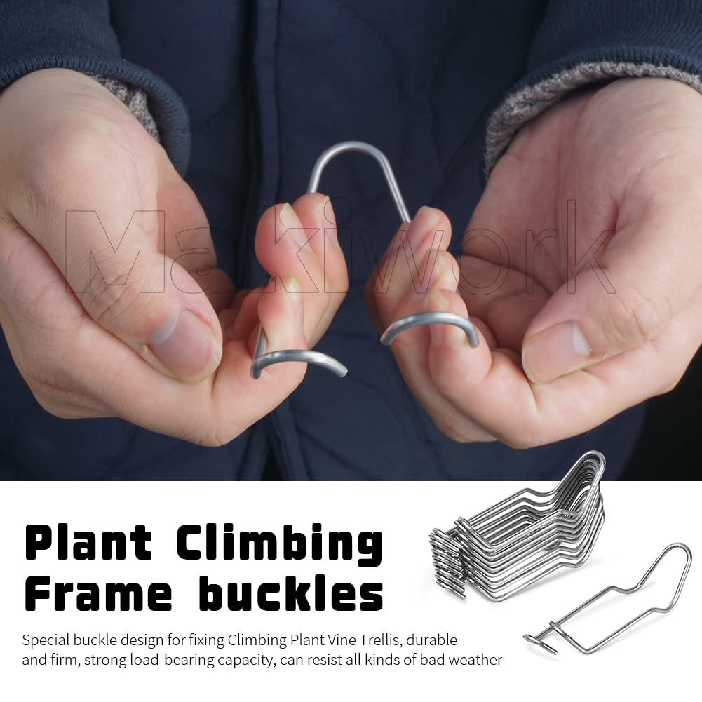 Generic garden stake joints pack offers versatile, reusable garden connectors