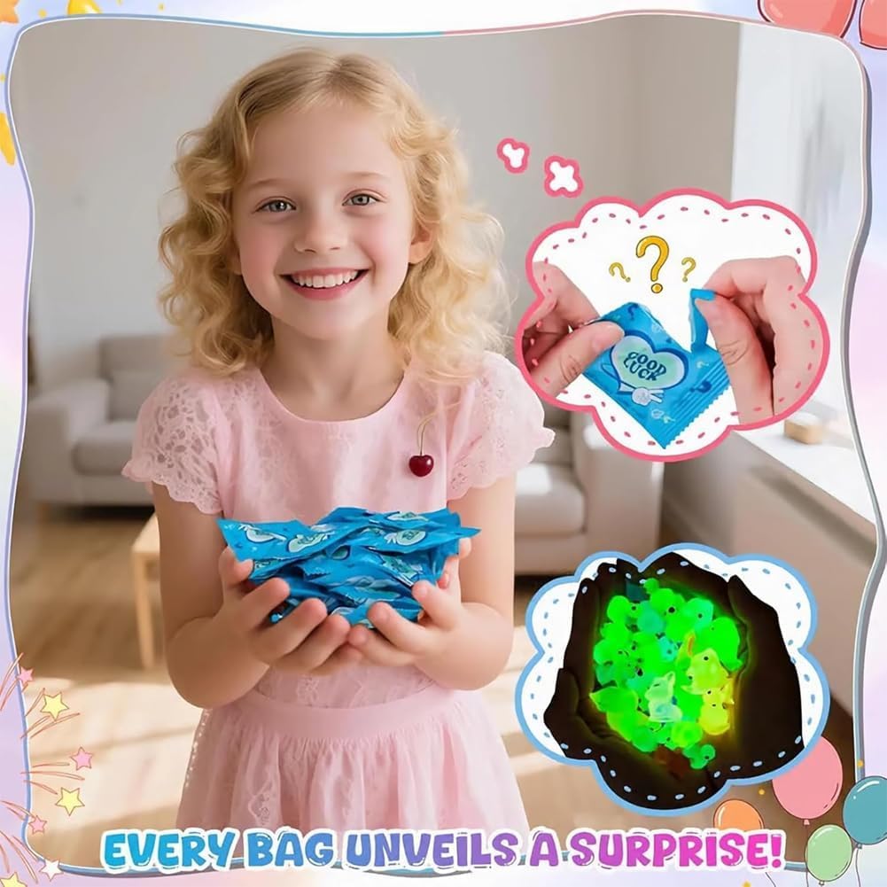 Generic Glow Mini Animals farm-ocean figure 2 adds magic to night-time dioramas.