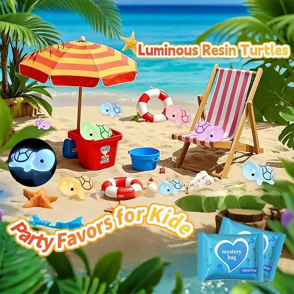 Generic Glow Mini Animals farm-ocean figure 5 creates delightful glow-in-the-dark displays.